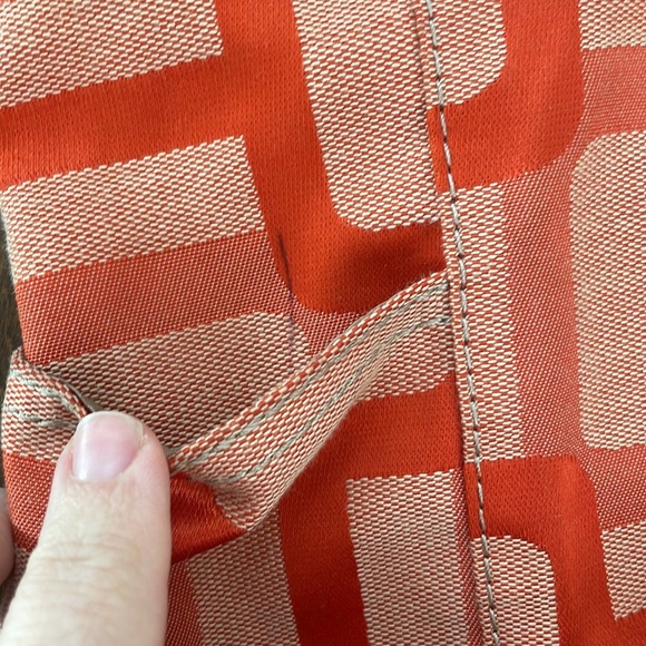 Nine West Red Geometric Shoulder Bag - Picture 9 of 10